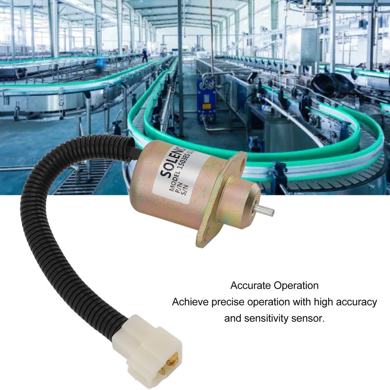 12V Fuel Shut Off Solenoid Valve 1503es 12a5uc5s Accurate Anti