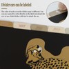 A6 Dividers with Tabs 6 Hole, Leopard Coated Paper Index