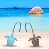 Quimoy Turtle Shower Curtain Hooks, 12PCS Shower Curtain Rings