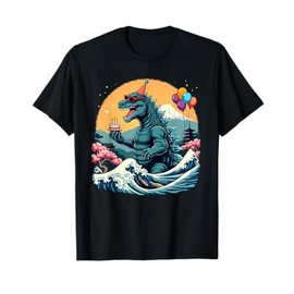 Kaiju Birthday Japan Monster Movie Bday Party Decorations T-Shirt