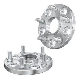 Customadeonly 5x115 Wheel Spacers 15mm (0.6") Hubcentric - Forged 5-Lug M14x1.5 Studs 71.5mm - Fit Dodge Charger/Challenger 06-22, Chrysler 300/Magnum 05-22 (2-Pack)​