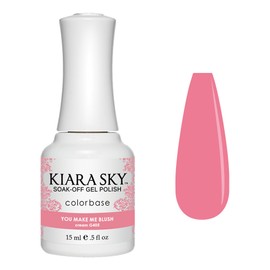 Kiara Sky Soak Off Gel Nail Polish 0.5 fl oz, YOU MAKE ME BLUSH (G405)