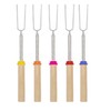 MalloMe Marshmallow Toasting Forks Kit,32" Extendable Marshmallow Sticks for Fire