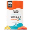 Omega 3 Aceite Puro Salmón 180 Gomitas Sin Azúcar con