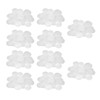 200Pcs Transparent Badge Film Protective Clear PVC Multi Purpose Badge