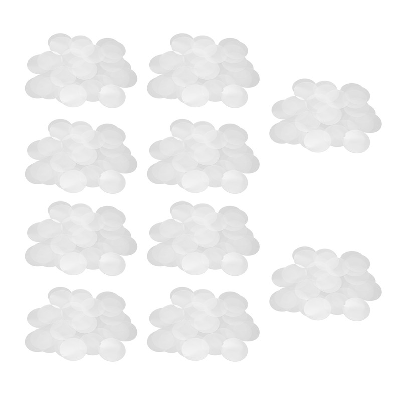 200Pcs Transparent Badge Film Protective Clear PVC Multi Purpose Badge
