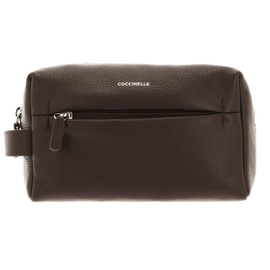 COCCINELLE Man Soft Travel Beauty Case Fondant Brown, Fondant Brown