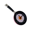Wall Clock ABS Fried Egg Frying Pan Shape Silent Battery