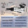 Pneumatic Chamfering Tool Handheld, Mini Aluminium Alloy Air-Powered Chamfering Machine
