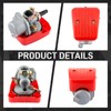 CARBBIA Red Motorized Bike Carburetor for 2 Stroke 49cc 50cc