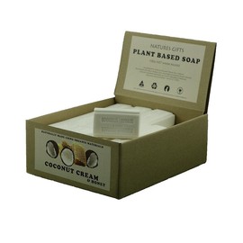 Clover Fields Plant Based Soap Coconut Cream & Honey 100g x 36