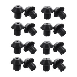 Gadpiparty 48Pcs Rubber Grate Feet Replacement Compatible with WBK Prevent Scratches Gas Range Cooktop Easy Installation Rubber Bumpers for Stable Cooking and Leveling