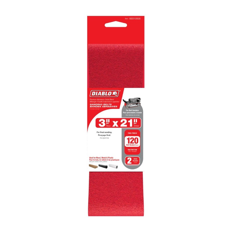 Diablo Sanding Belt for Belt Sanders in Wood, Metal and