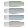 Empty Dispenser Bottle Silicone Refillable Container Shampoo Body Wash Travel