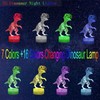 Dinosaur Series Colorful 3D Night Light LED Touch 16 Color