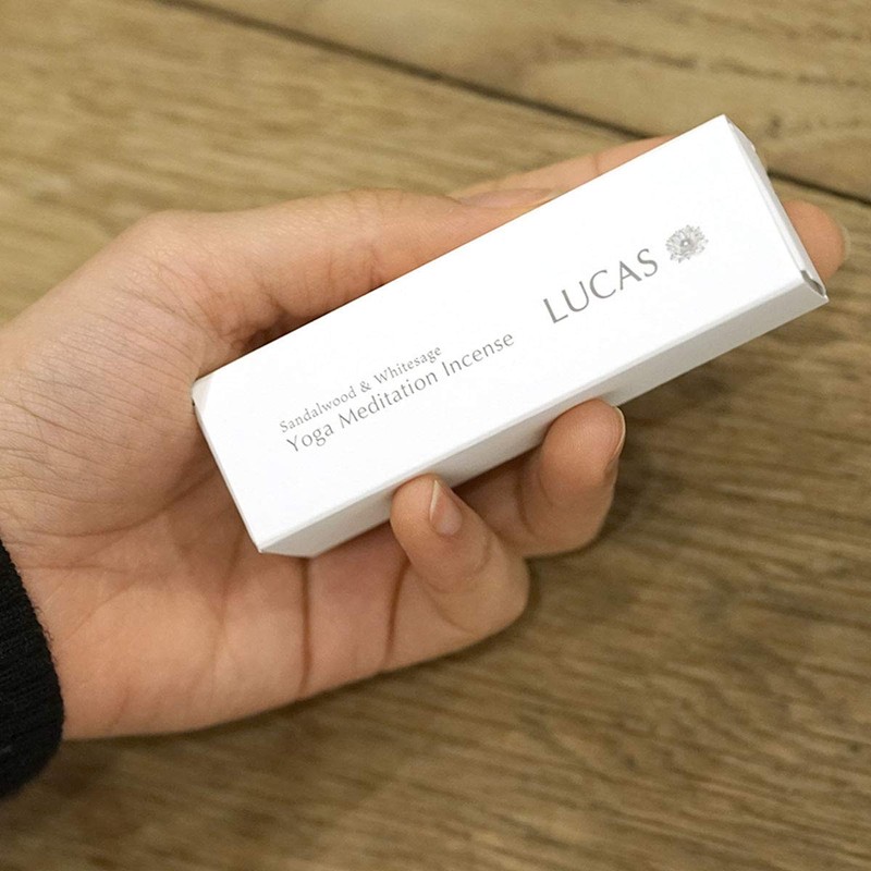 LUCAS White Sage Purifying Incense (Sandalwood & White Sage [Stick