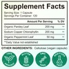 Chlorophyll Capsules Body Deodorizing Supplement for Daily Internal Freshness Support