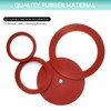 HAADID Vacuum Casting Gasket, 4Pcs Classic Pro Gasket Gaskets O-Ring