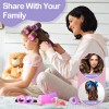 33pcs Hair Rulos Tubos Plástica Para Cabello Autoadheribles