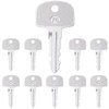 Heavy Ignition Keys, 10Pcs 601 Sany Key fits Sany Mini