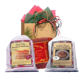 Gluten Free Country Ham and Pancakes