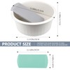 DOERDO Washboard Basin Laundry Wash Basin Hand Washboard for Laundry