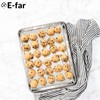 E-far Stainless Steel Baking Sheet Set of 3, 12.4”/10.5” /9.4”