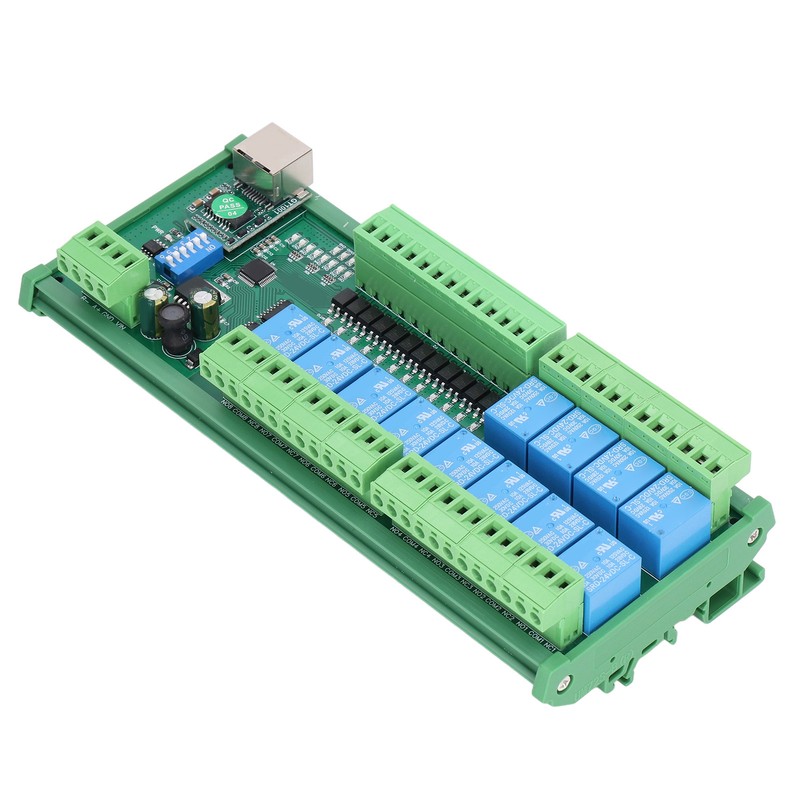 RS485 Relay Switch Module 12 DIO Ethernet RTU TCP IP