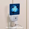 BLYKVGHQ Ocean Floating Sharks Night Light,Plug into Wall with Dusk