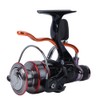 Hand Brake Metal Spool Fishing Wheel 6 Bearings Lure Rear