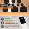 OnVisit Hot Stone Massage Set with Warmer Kit, 10 PCS