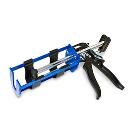 AES Industries 400mL 1:1 Dual Cartridge Applicator Gun for Dispensing Fiberglass Repair Adhesive, Fillers, Structural Epoxies, Plastic Repair Epoxy and Adhesives