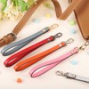 sourcing map Leather Wristlet Strap, 190mm/7.48" Hand Wrist Lanyard Leather