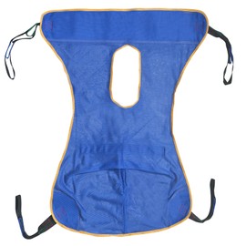 CLSMLIE Full Body Mesh Commode Patient Lift Sling,600lbs Weight Capacity-Compatible with Hoyer, Invacare, McKesson, Drive, Lumex, Medline, Joerns (L)