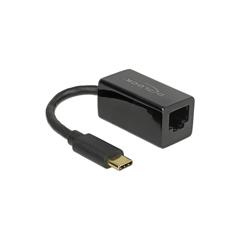 Delock Adaptor USB C 3.1 1 (Male) RJ-45 Gigabit LAN