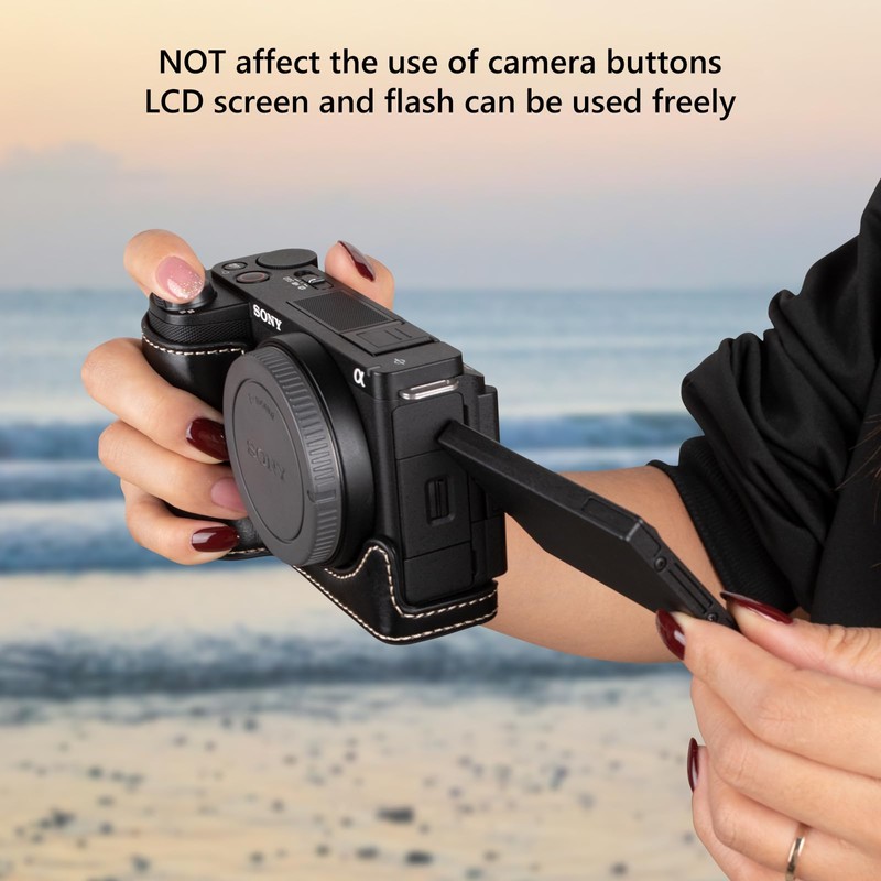 MUZIRI KINOKOO Camera Case for Sony Alpha ZV E10 II,