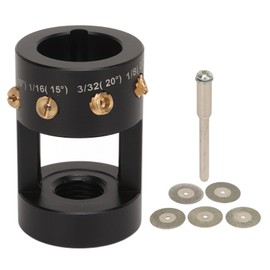 Tungsten Grinder Sharpener Multiangle Offset Head Welding Head Tool TIG Welding Tool for Rotary Tools with 3/4in‑12 Thread