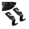 AUCELI Leather Car Seat Headrest Hooks, 2 Pack Back Seat