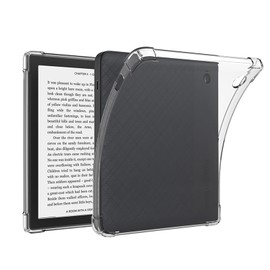 GIOPUEY for Kobo Libra 2 Clear Case - Soft TPU Back Shell, Slim Cover with Airbag Protection, Lightweight, Compatible with Kobo Libra 2 - Transparent