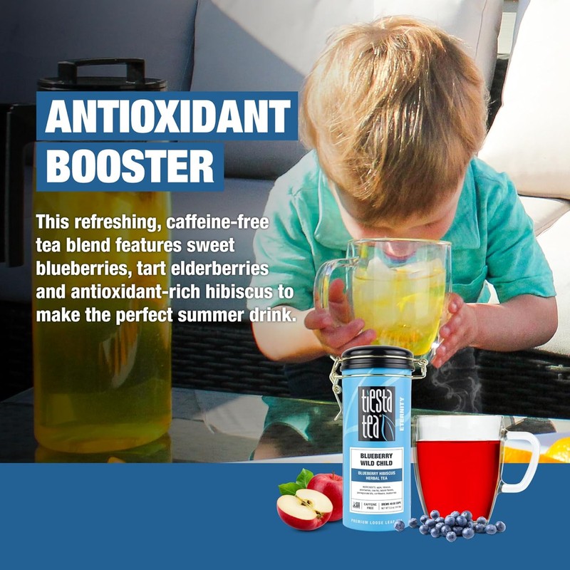 Tiesta Tea - Blueberry Wild Child | Blueberry Hibiscus Herbal