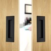 Malimali 6 Inch Recessed Finger Flush Pulls for Pocket Door