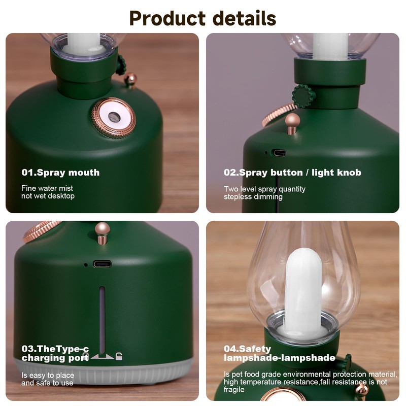 Candle humidifier (White)