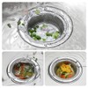 Pack of 2 Sink Strainer with Handle, Stainless Steel Sink