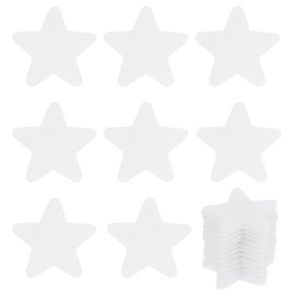 PATIKIL 1.6" Carpet Spot Markers, 35Pcs Star Floor Dots Markers Carpet Spots for Teacher Classroom Decoration Elementary Preschool Supplies, White
