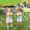 AIERSA Flower Bubble Machine for Kids, Swing Dance Handheld Automatic