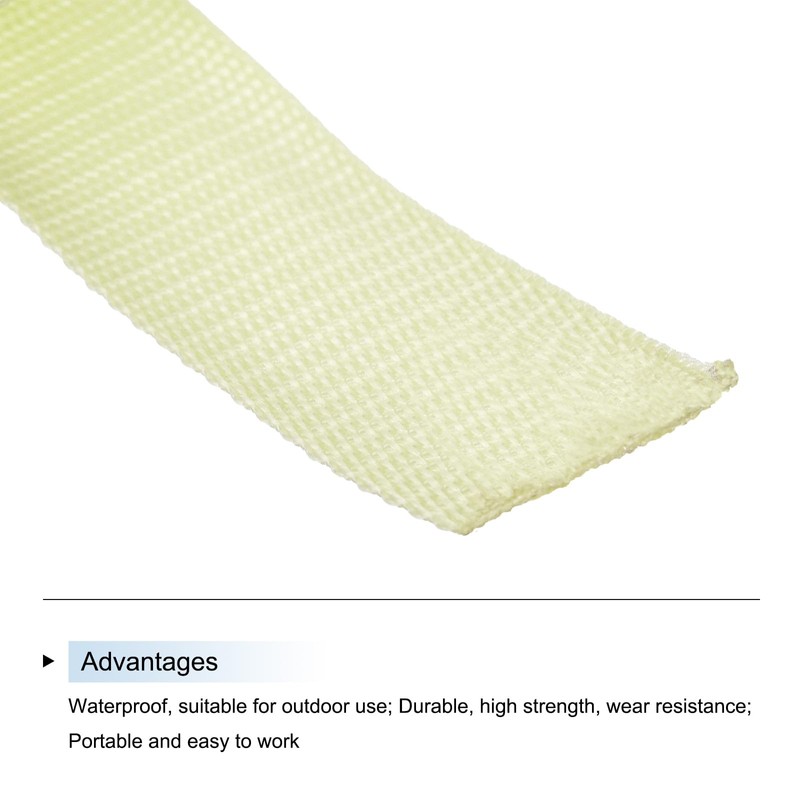 MECCANIXITY Lightweight Polypropylene Webbing Strap 1.5" 10 Yard Backpack Strapping