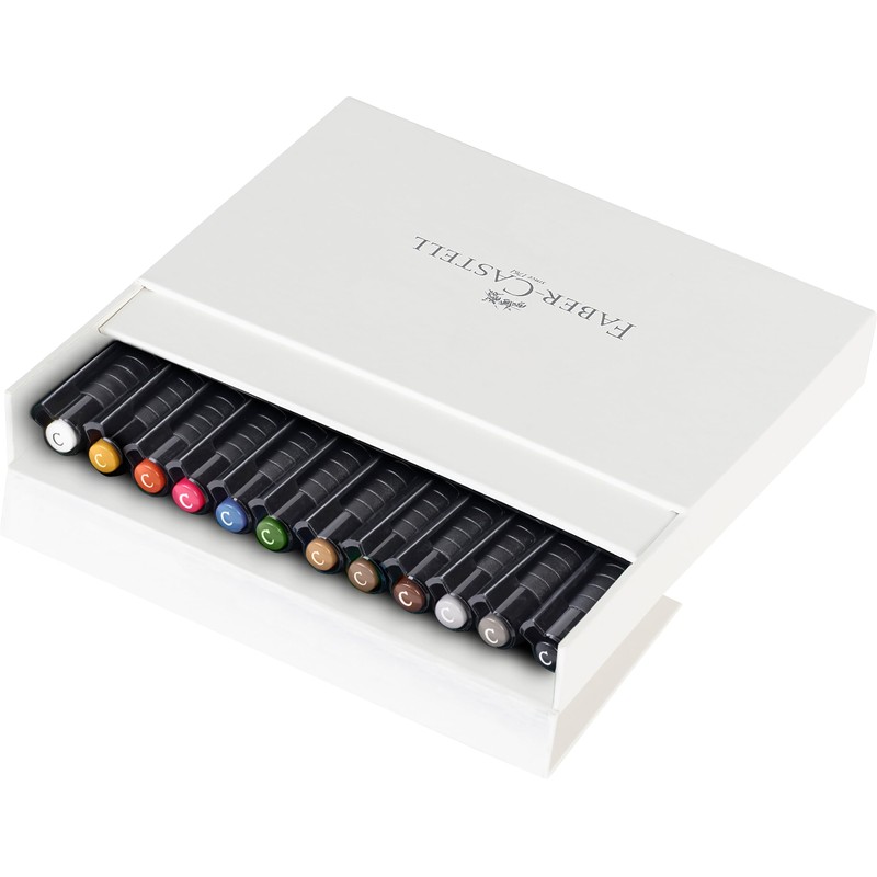 Faber-Castell Creative Studio Pitt Artist Pens Assorted Calligraphy Studio Box