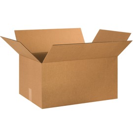 Boxes Fast Large 24"L x 16"W x 12"H, 10-Pack | Corrugated Cardboard Box for Packing, Moving and Storage
