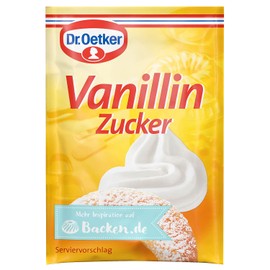 Dr Oetker Vanillin Zucker Vanilla Sugar 10x 8g - imported by DFB