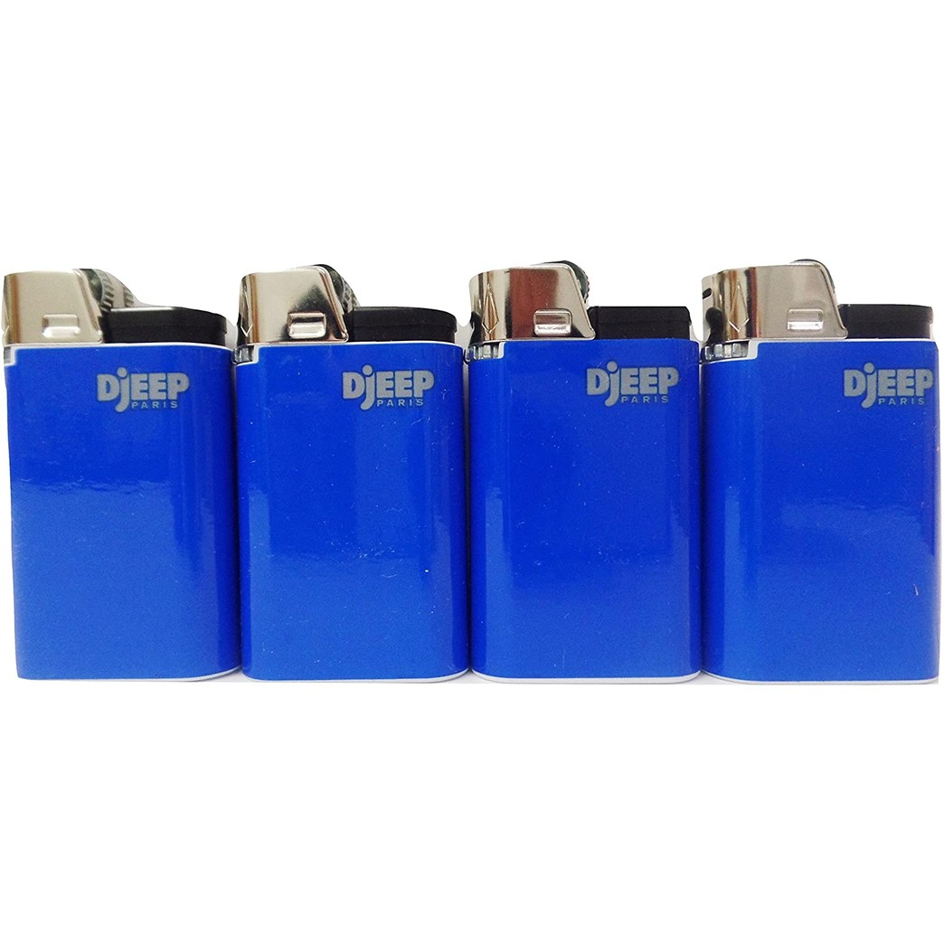 Djeep Lighter Assorted Colors (Blue, Lot of 4)